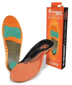 10 Seconds ® Ultra Arch Support Insoles