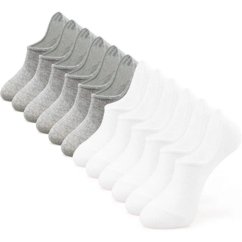 6-Pack Running Toe Socks – Non-Slip and All-Day Comfort