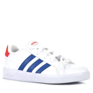 Adidas Grand Court Youth White/Blue/Red