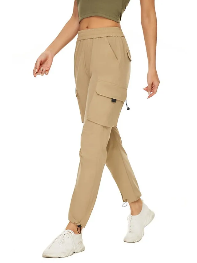 Adventure Ready Women's Outdoor Cargo Hiking Trousers - Breathable & Quick Dry