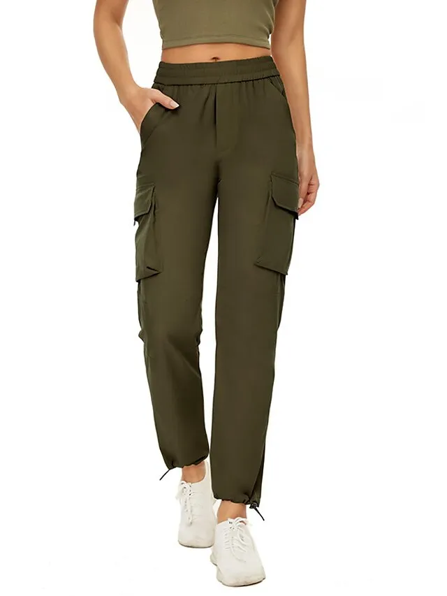 Adventure Ready Women's Outdoor Cargo Hiking Trousers - Breathable & Quick Dry