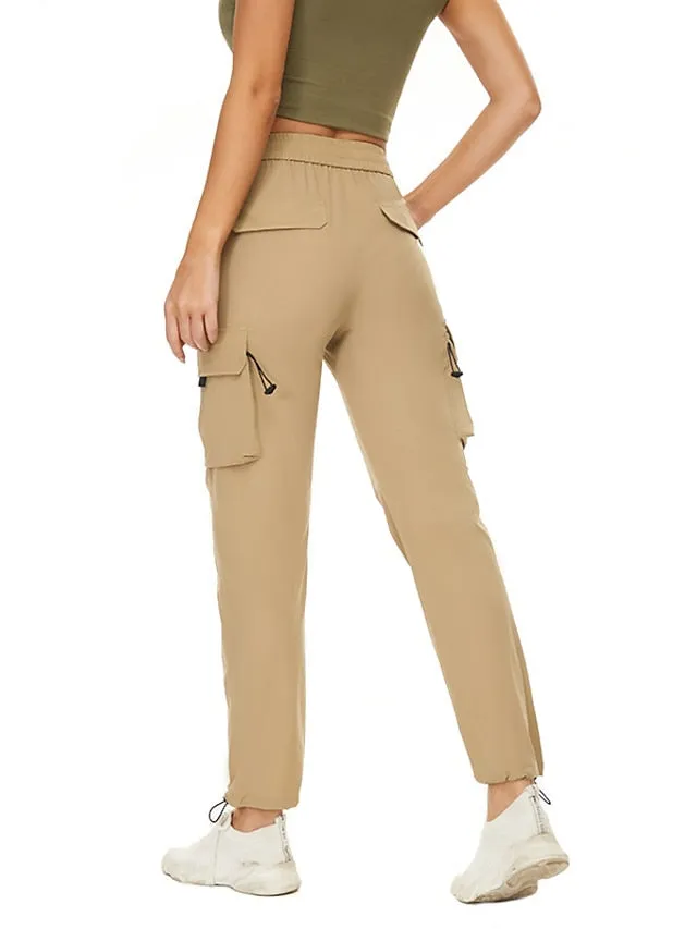 Adventure Ready Women's Outdoor Cargo Hiking Trousers - Breathable & Quick Dry