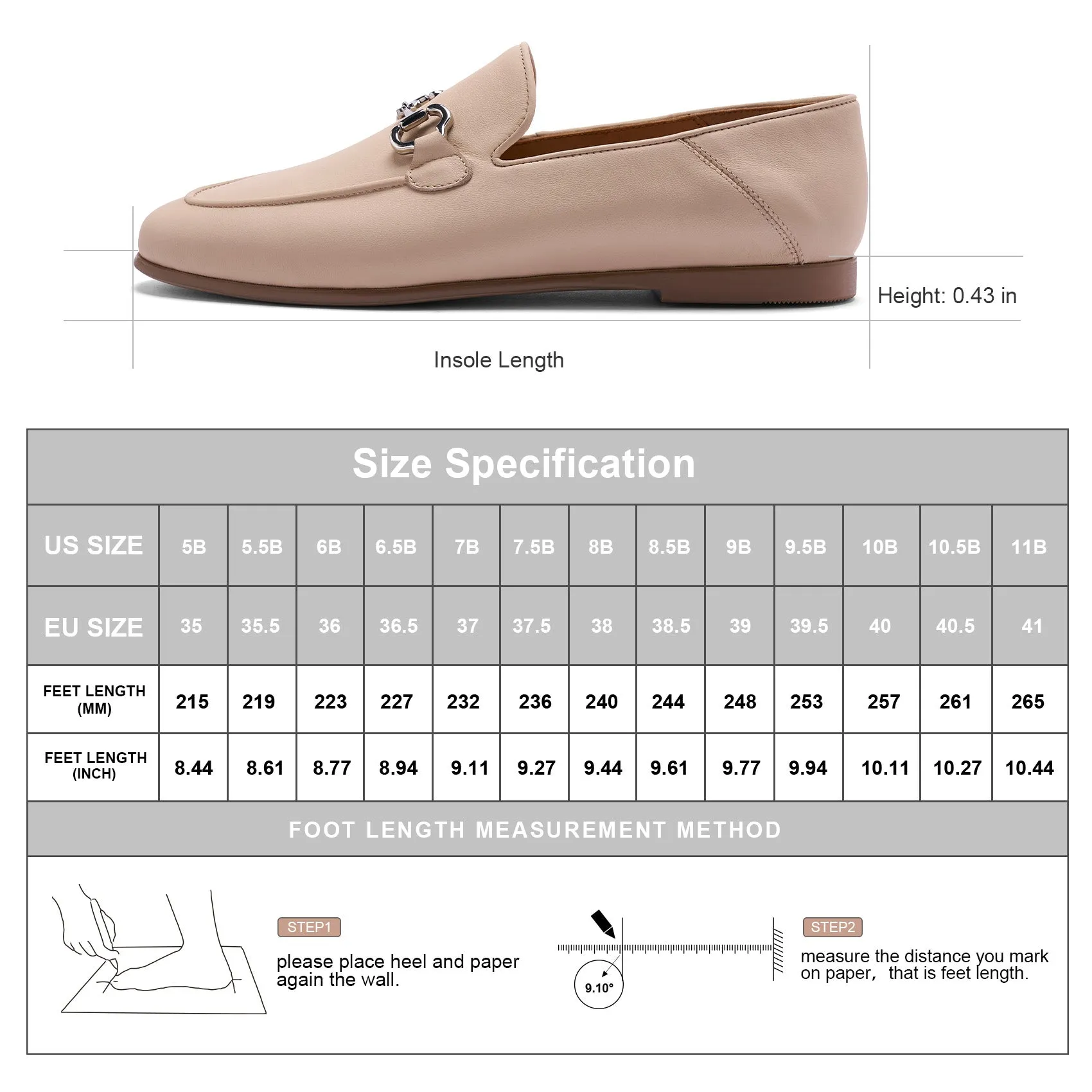 AiciBerllucci COCO Women's Calfskin Leather Loafer,Casual Loafers Shoes, Slip on Loafers Shoes for Women,Soft Comfort Flat Loafer Shoes for Ladies Light Apricot