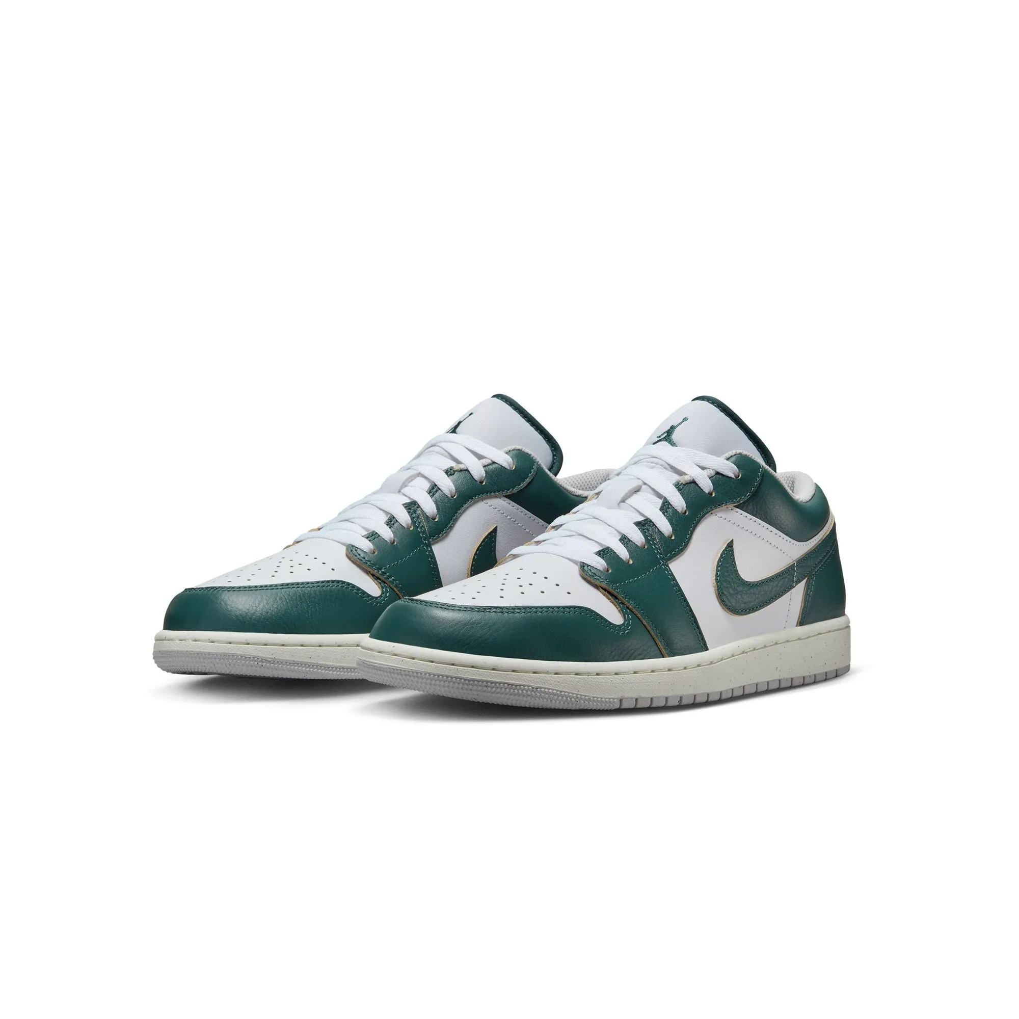 Air Jordan 1 Mens Low SE Oxidized Green Shoes