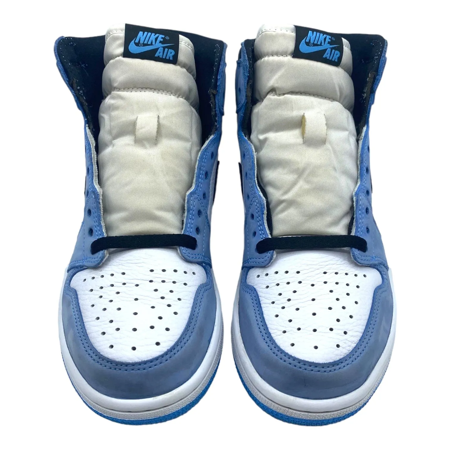 Air Jordan 1 Retro High White University Blue Black Pre-Owned