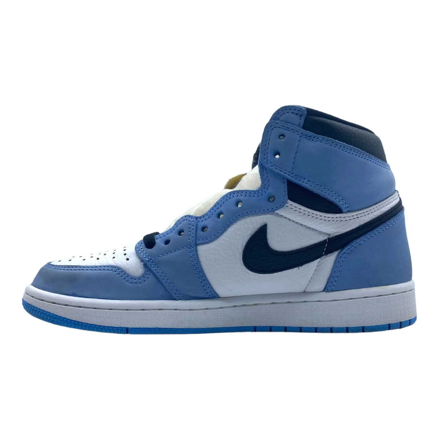 Air Jordan 1 Retro High White University Blue Black Pre-Owned