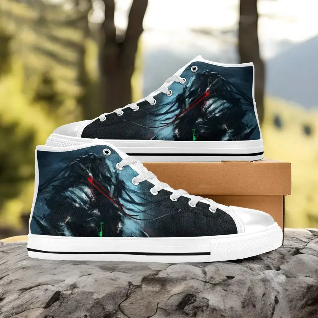 Alien vs. Predator Shoes High Top Sneakers for Kids and Adults