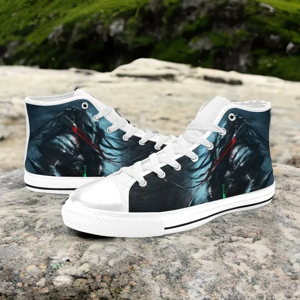 Alien vs. Predator Shoes High Top Sneakers for Kids and Adults