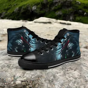 Alien vs. Predator Shoes High Top Sneakers for Kids and Adults