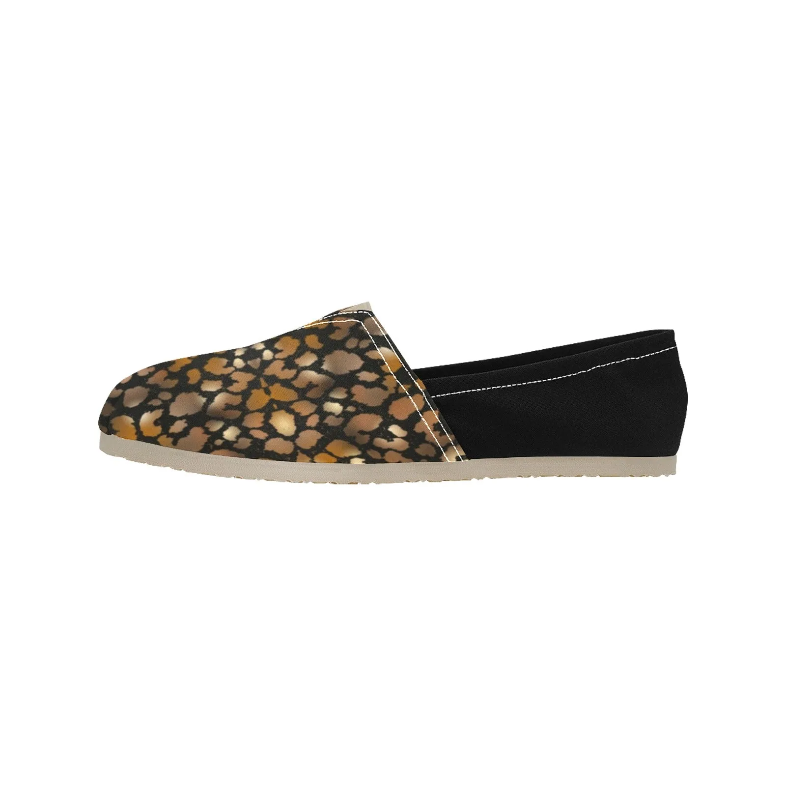 Animal Print Women's Canvas Slip On Shoes up to size 14.5