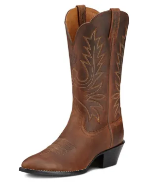 Ariat Womens Heritage R Toe Western Boot