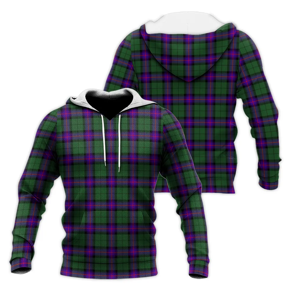 Armstrong Modern Tartan Knitted Hoodie