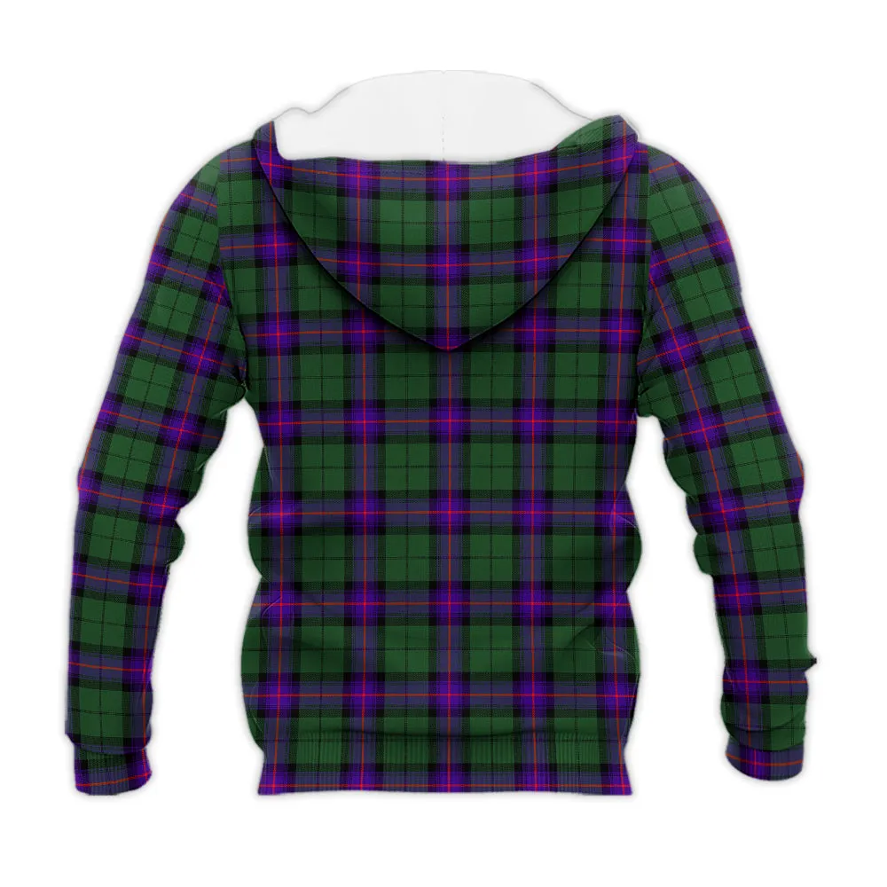 Armstrong Modern Tartan Knitted Hoodie