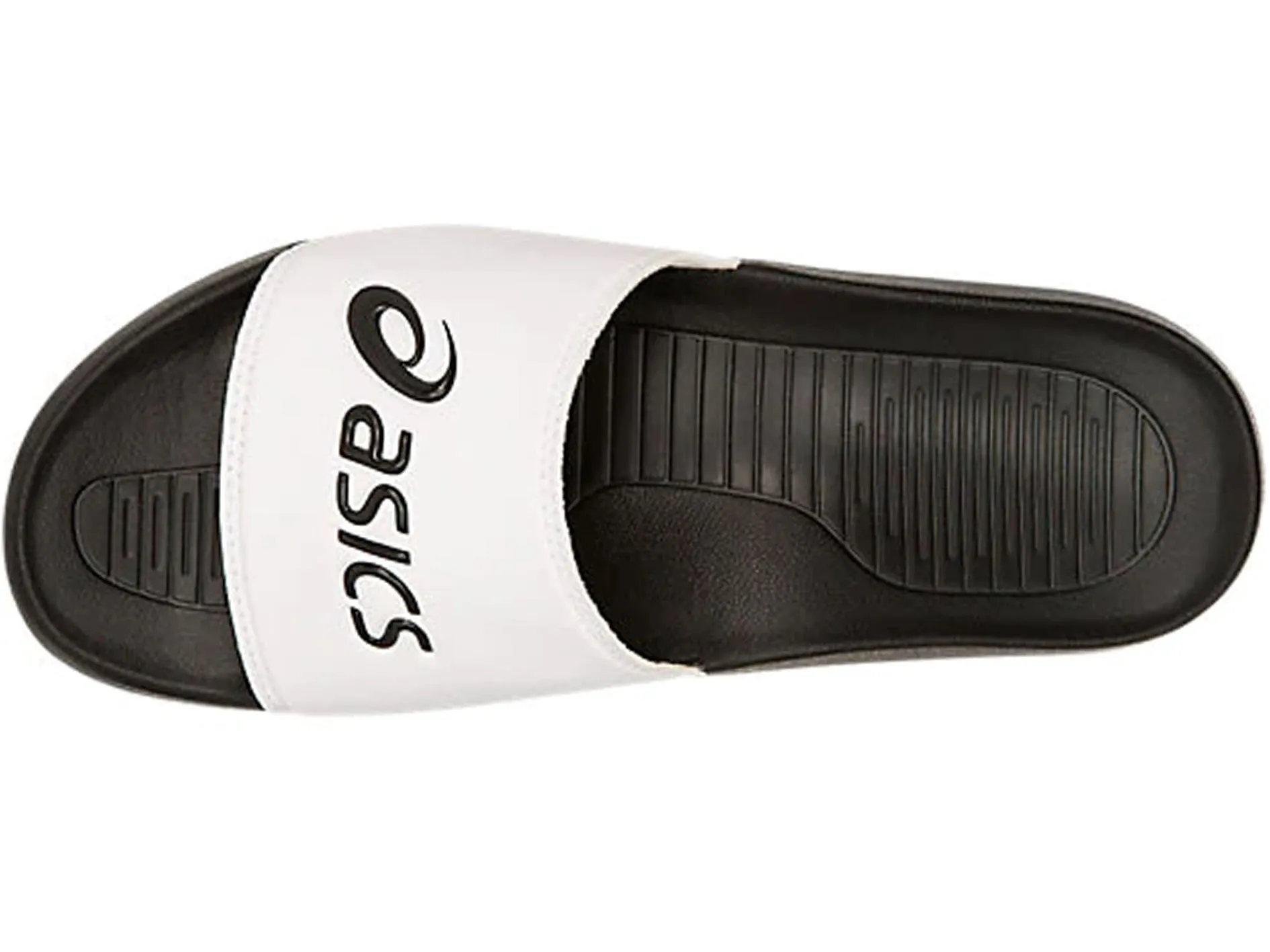 Asics Unisex Slides AS003 White/Black <BR> 1173A006 101