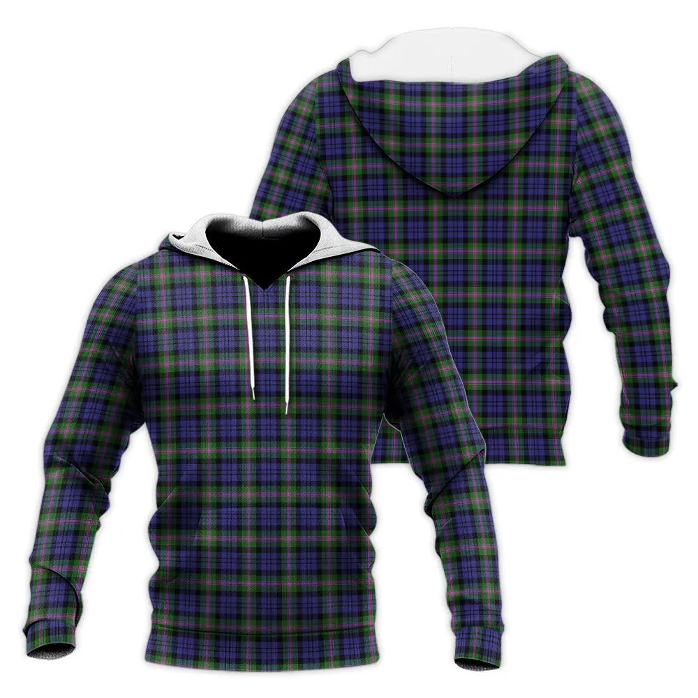 Baird Modern Tartan Knitted Hoodie