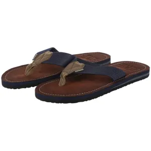 Barbour Men's Toeman Flip-Flop Sandals in Navy