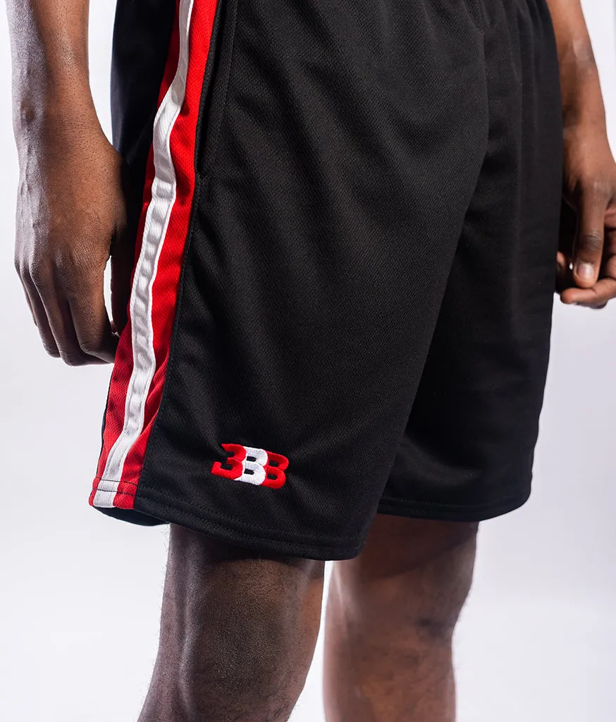 BBB Open Run Short -Black