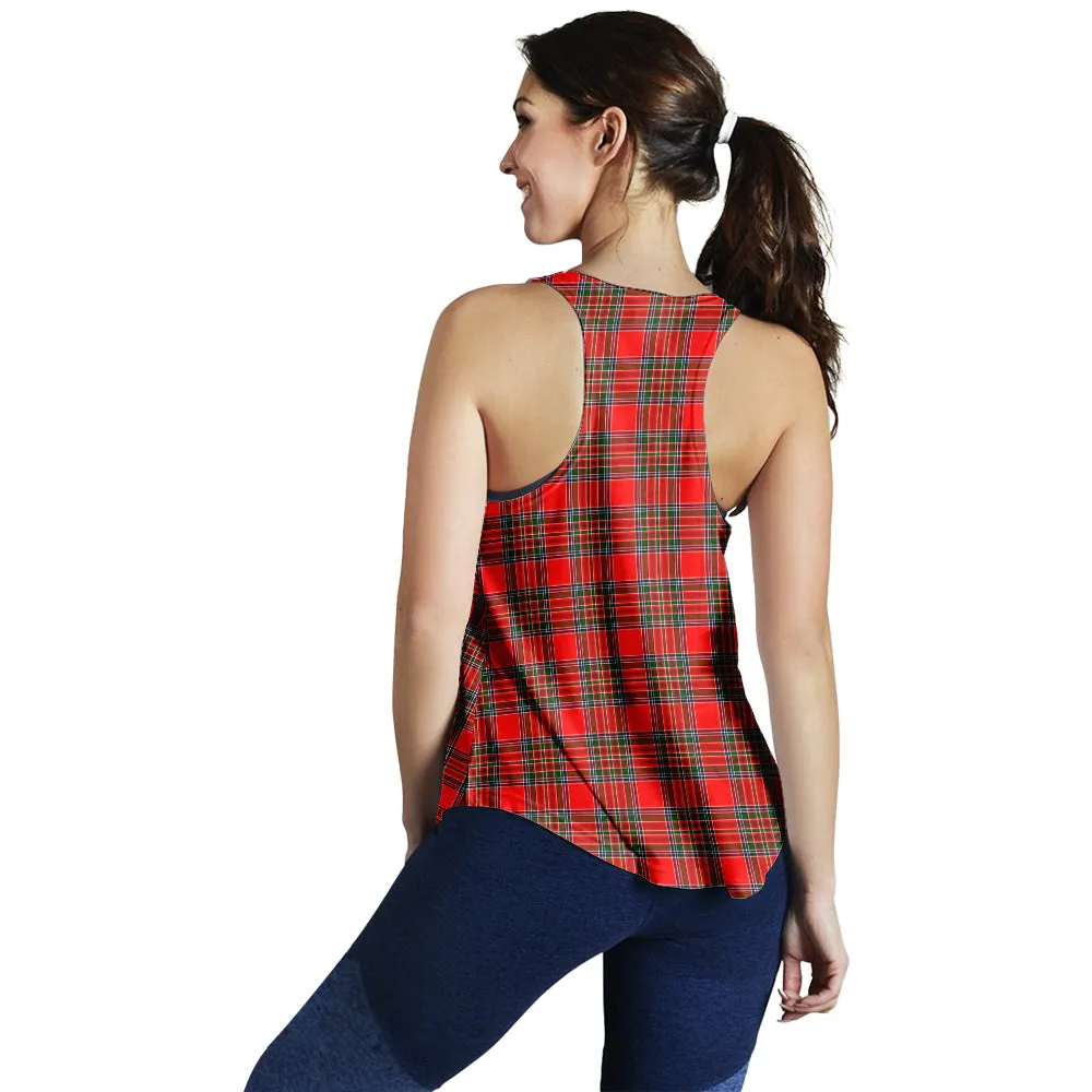 Binning Tartan Women Racerback Tanks