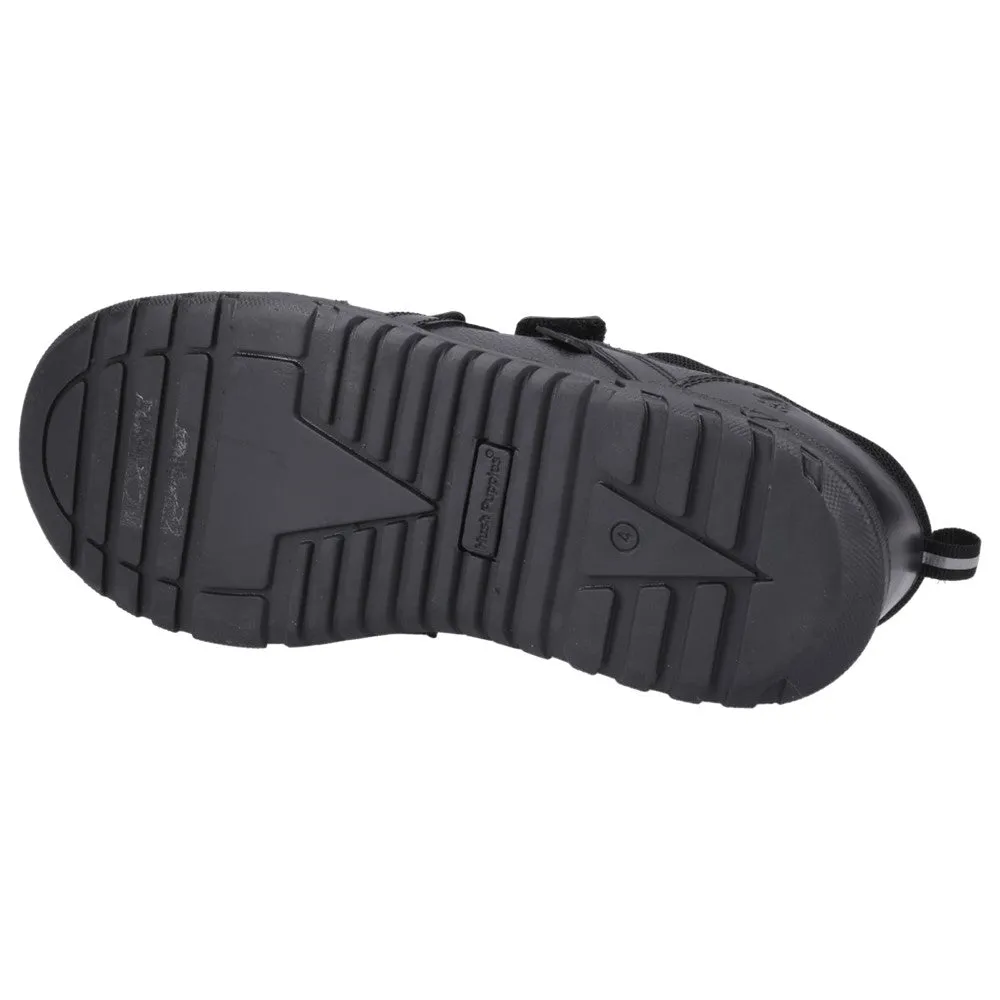 Black Spencer Senior School Shoes