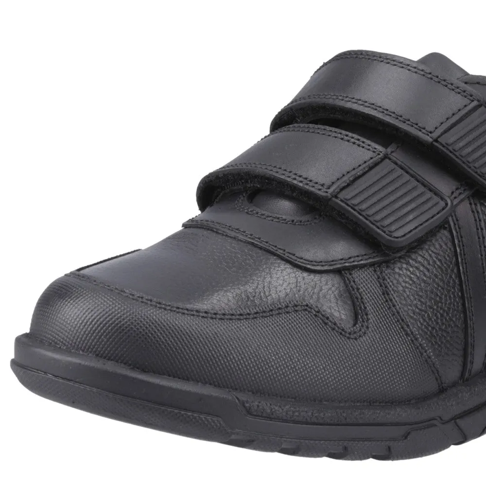 Black Spencer Senior School Shoes