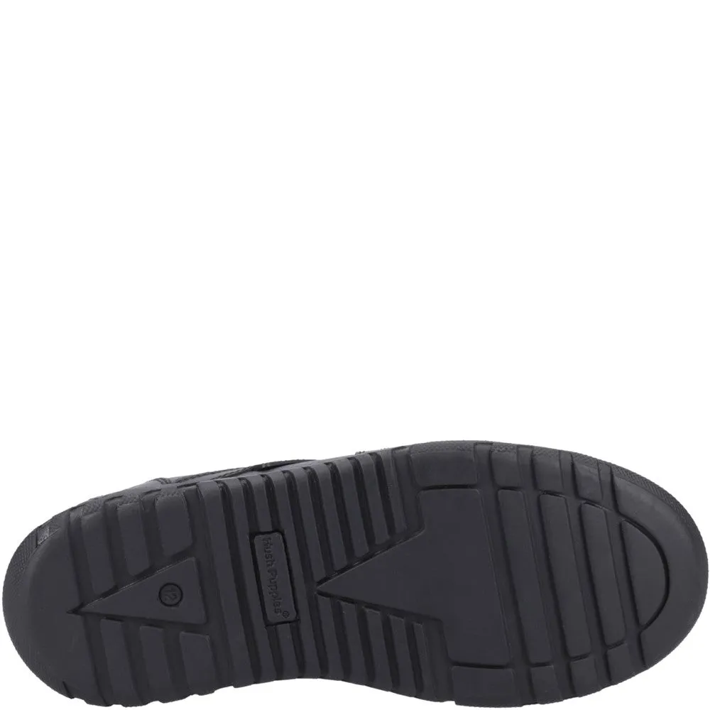 Black Spencer Senior School Shoes