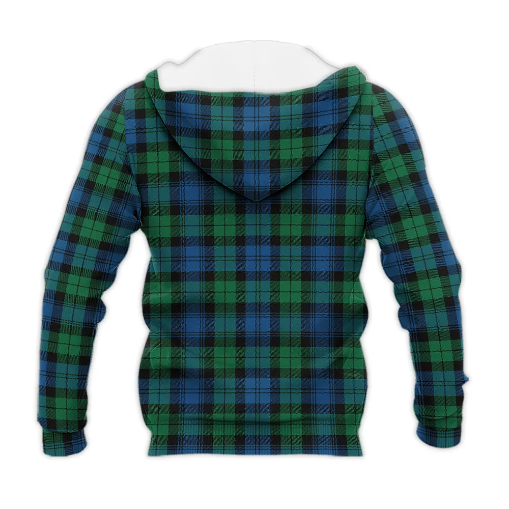 Black Watch Ancient Tartan Knitted Hoodie