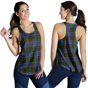 Brodie Hunting Modern Tartan Women Racerback Tanks