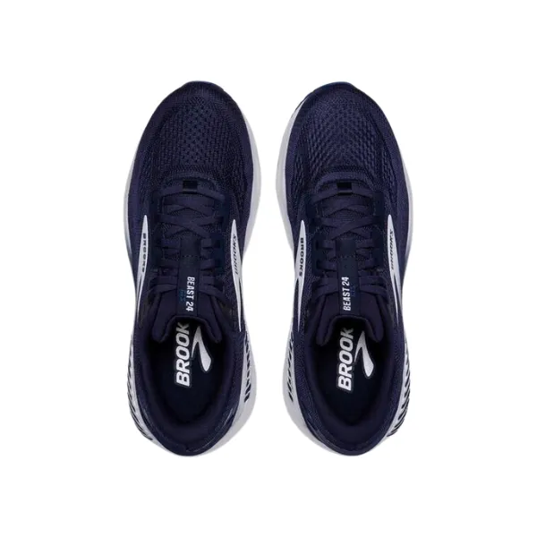 Brooks Mens Beast GTS 24 Wide Navy