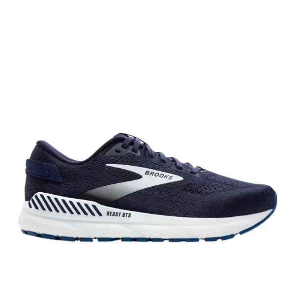 Brooks Mens Beast GTS 24 Wide Navy