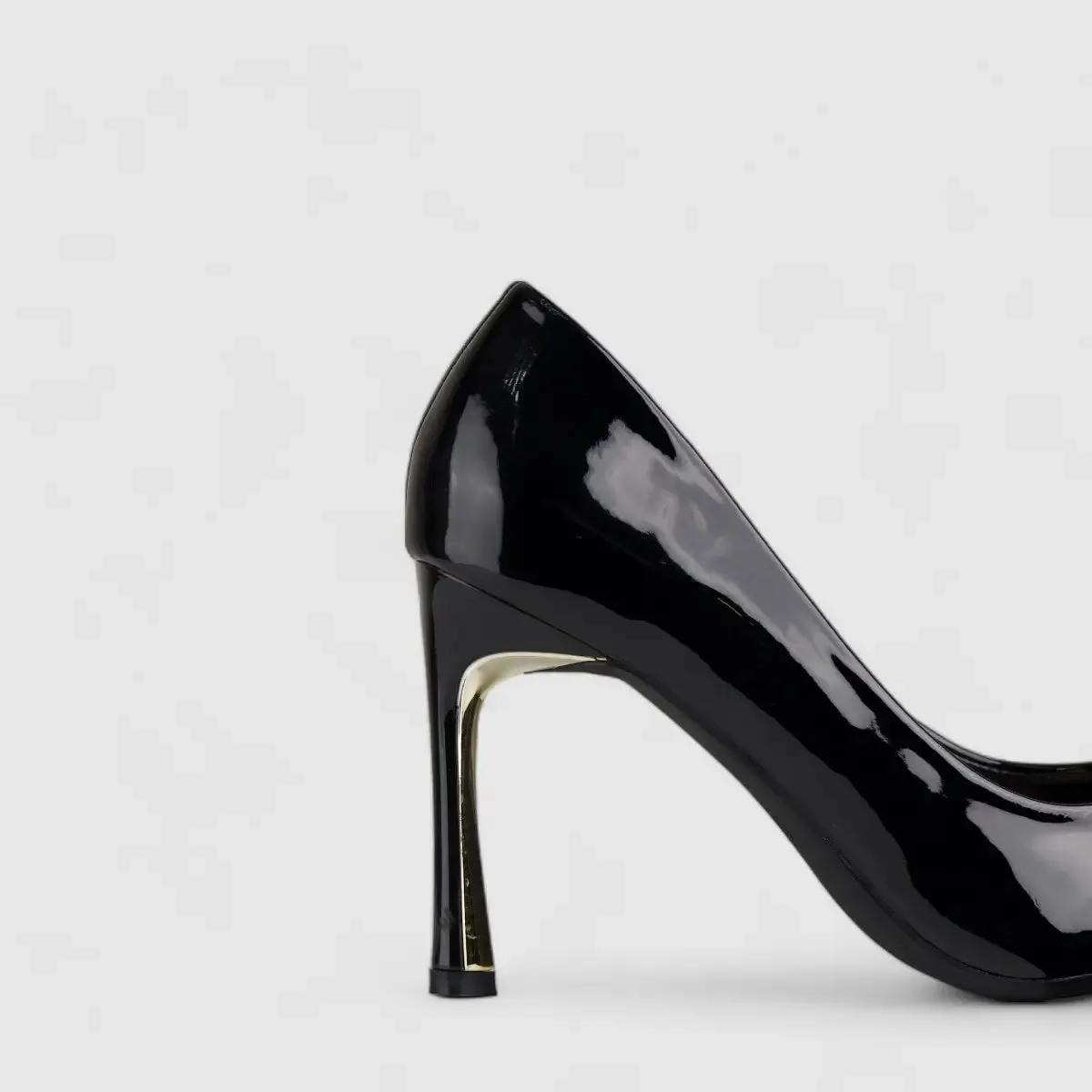 Bulbul Stiletto Court Shoe Black LI007