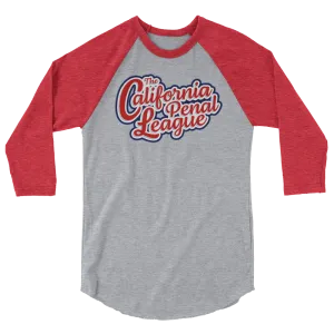 California Penal League 3/4 Baseball T-Shirt