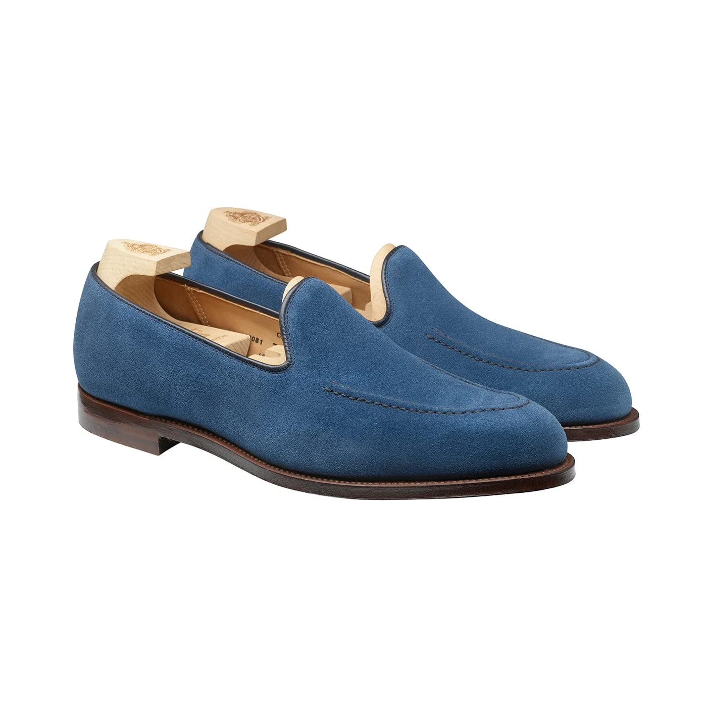 Camden Mid Blue Suede