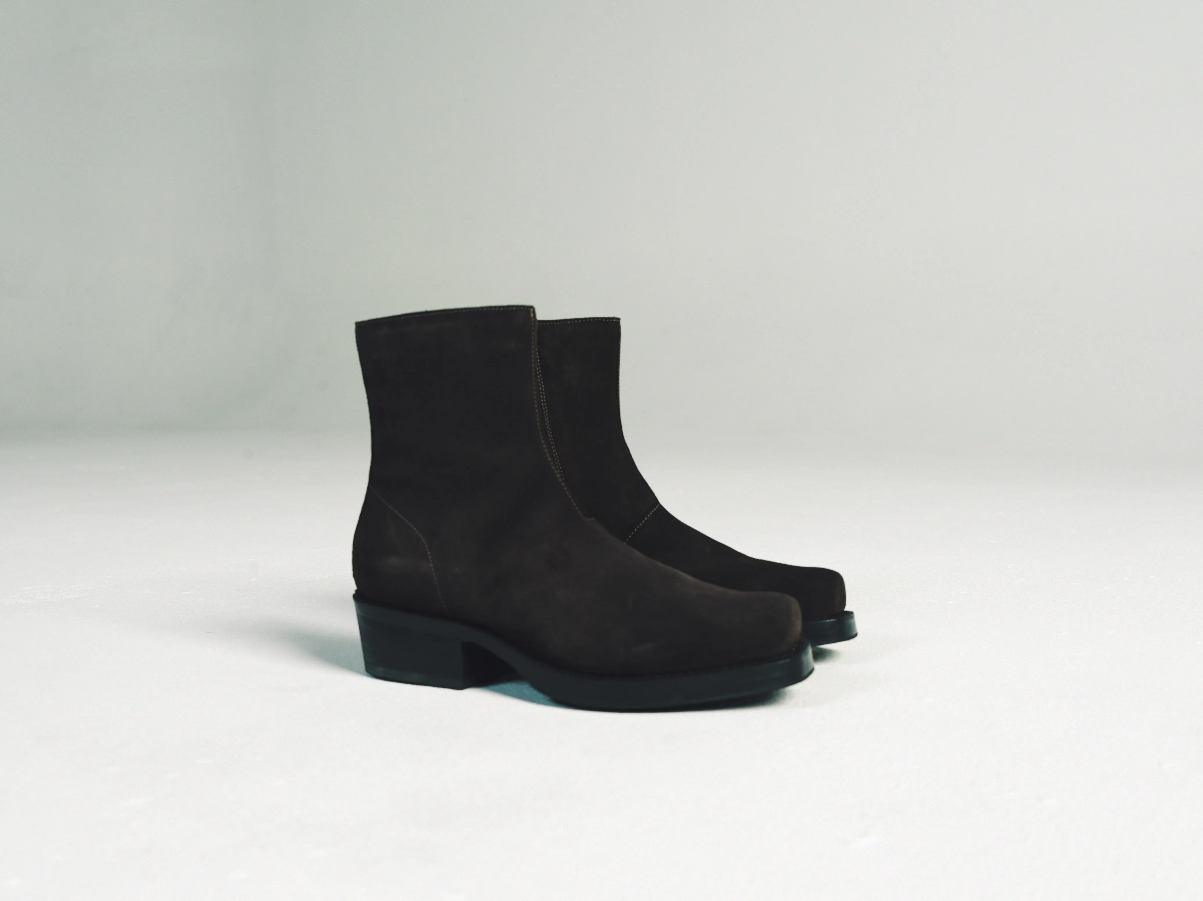 CHARRO BOOT | BROWN SUEDE