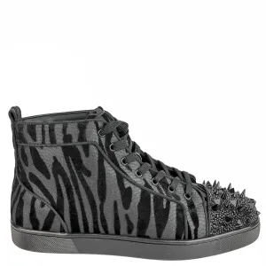 Christian Louboutin Lou Pik Pik Sneakers in Black