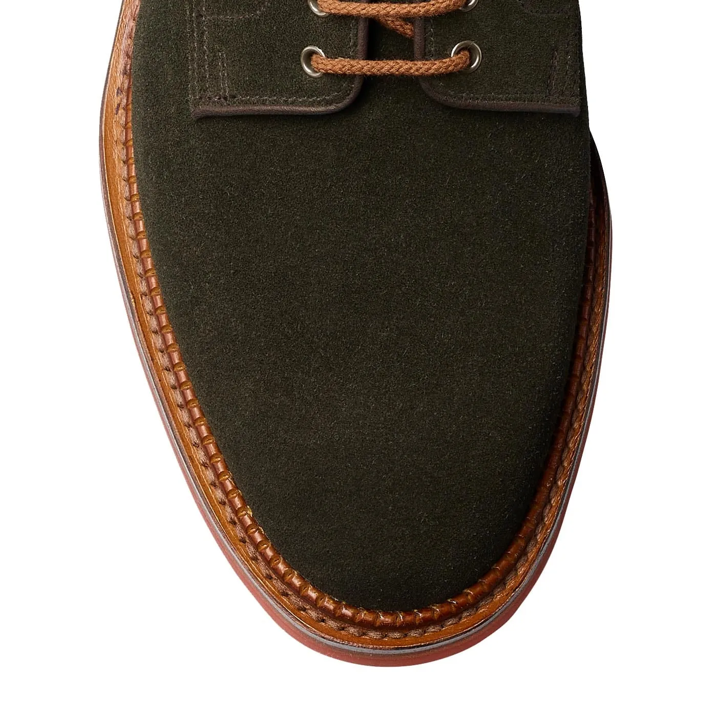 Cornell Earth Green Suede