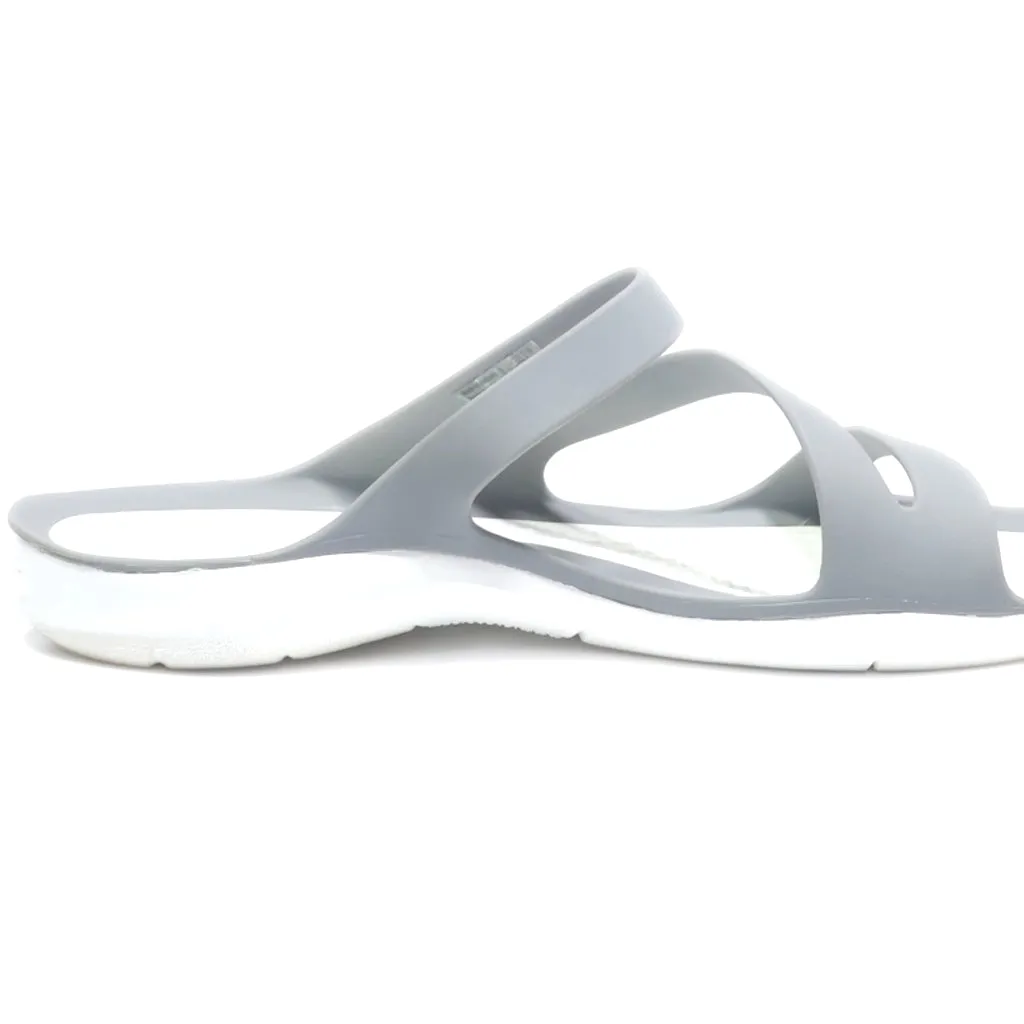 Crocs Swiftwater Flip Flops Eva Grey Colour For Women