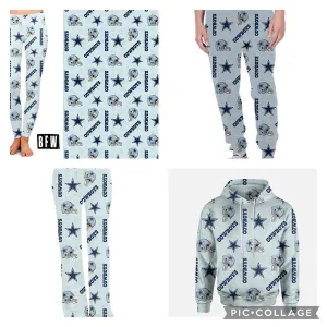 Dallas football smoke print Joggers