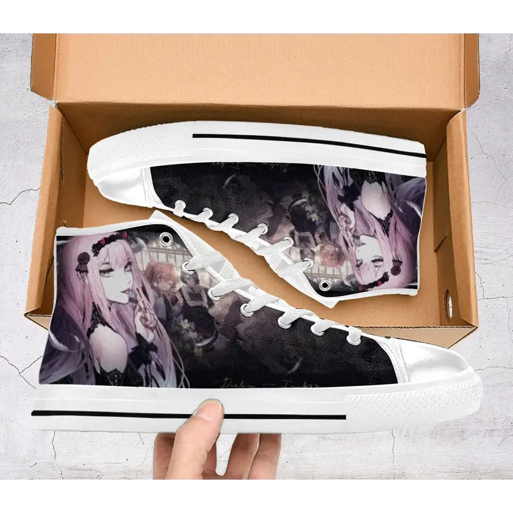 Darling In The Franxx Zero Two Shoes High Top Sneakers for Kids and Adults