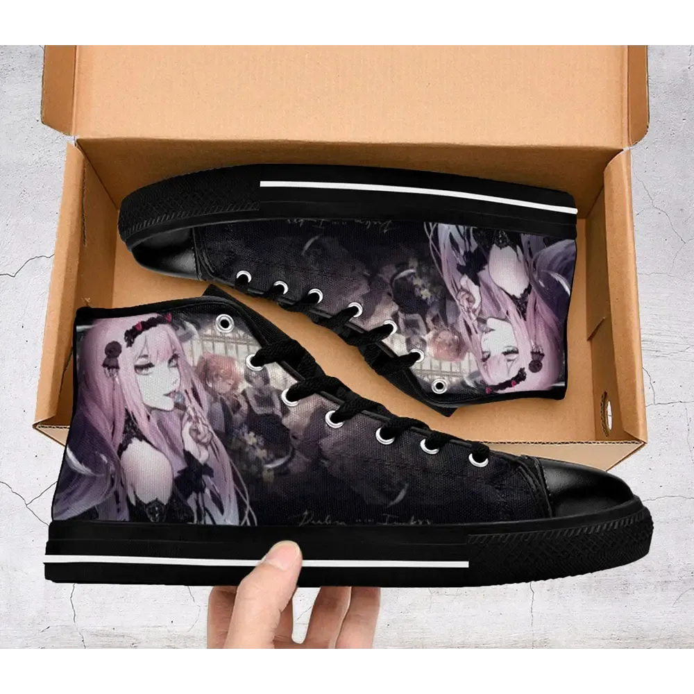 Darling In The Franxx Zero Two Shoes High Top Sneakers for Kids and Adults