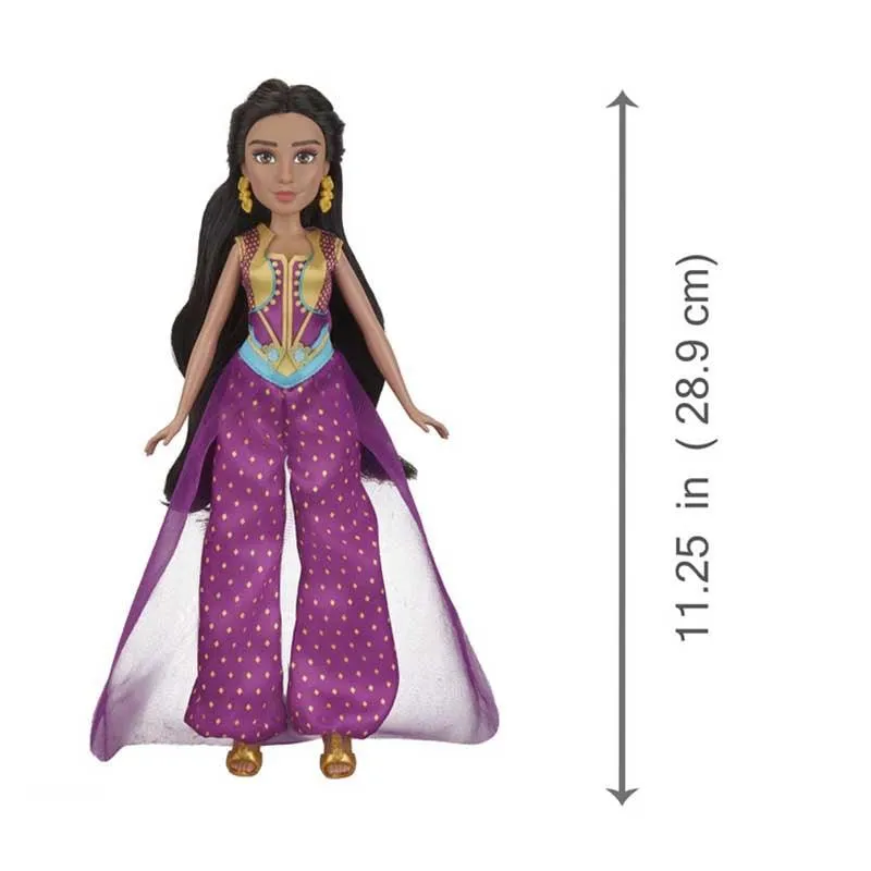 Disney Princess Jasmine Fashion Doll with Gown, Shoes, and Accessories, Inspired by Disney's Aladdin Live-Action Movie