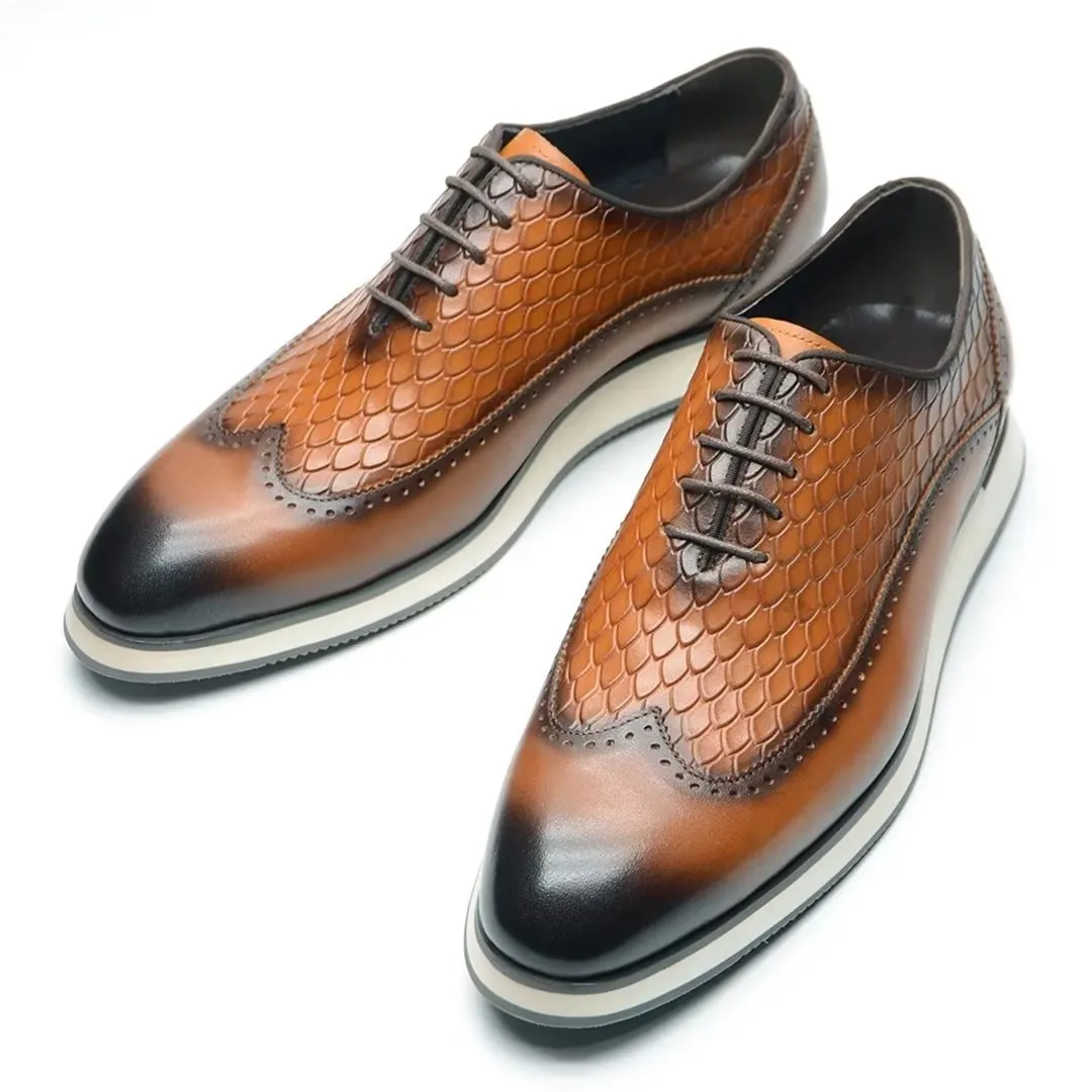 Distinguished Gentleman's Lace-Up Shoes