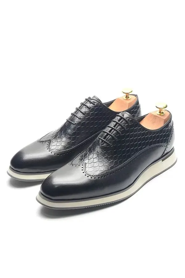 Distinguished Gentleman's Lace-Up Shoes