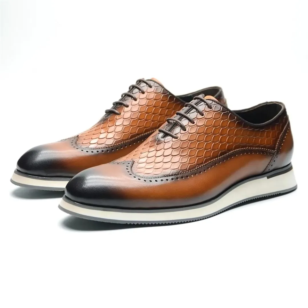 Distinguished Gentleman's Lace-Up Shoes