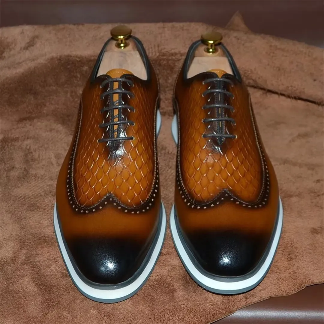 Distinguished Gentleman's Lace-Up Shoes