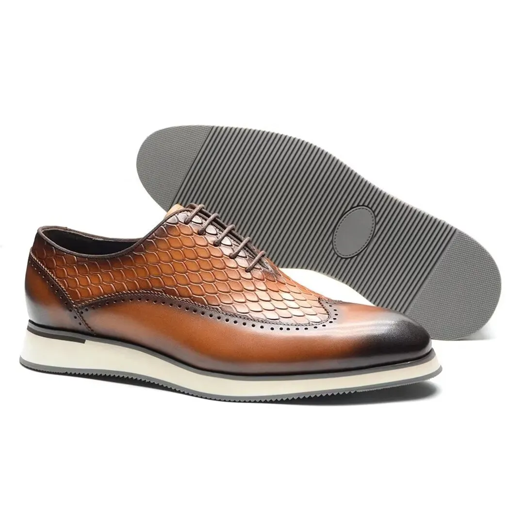 Distinguished Gentleman's Lace-Up Shoes