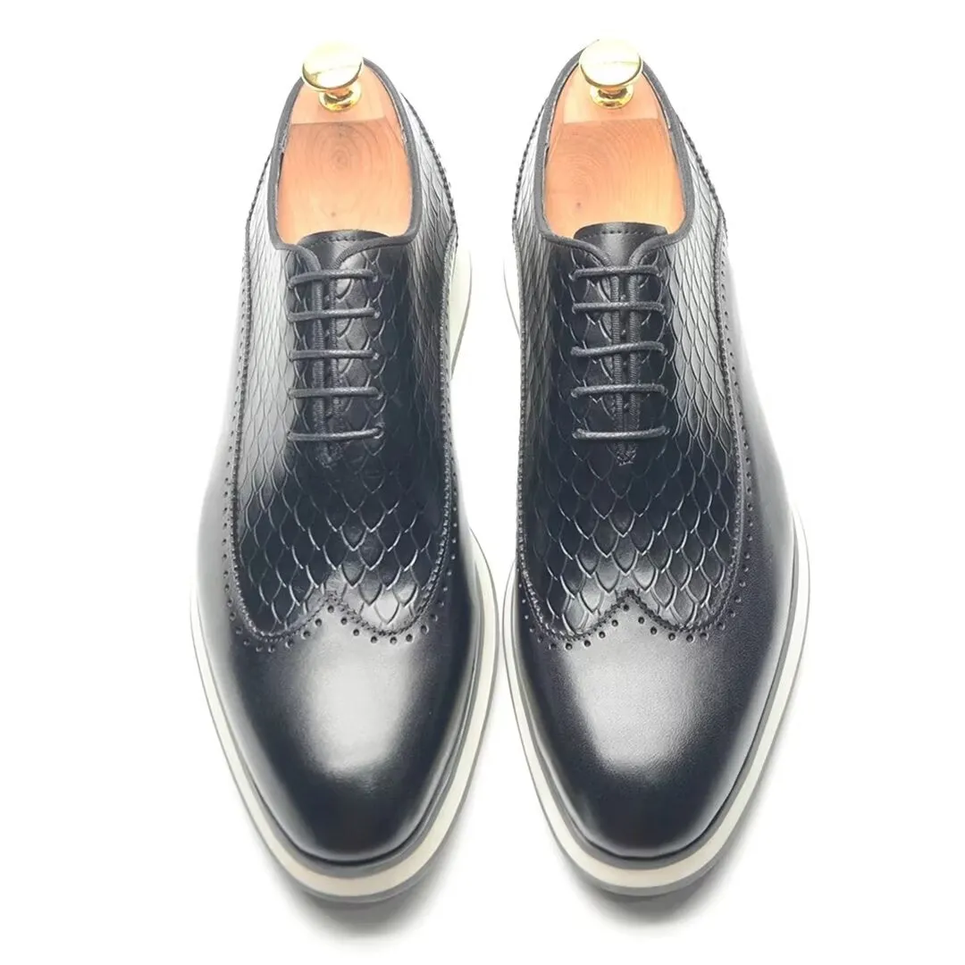 Distinguished Gentleman's Lace-Up Shoes