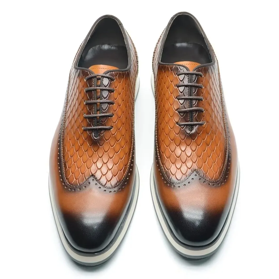 Distinguished Gentleman's Lace-Up Shoes