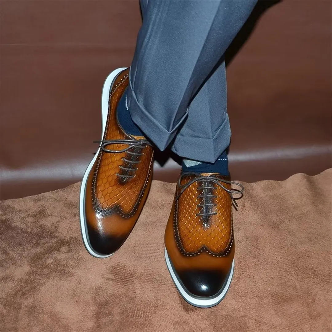 Distinguished Gentleman's Lace-Up Shoes