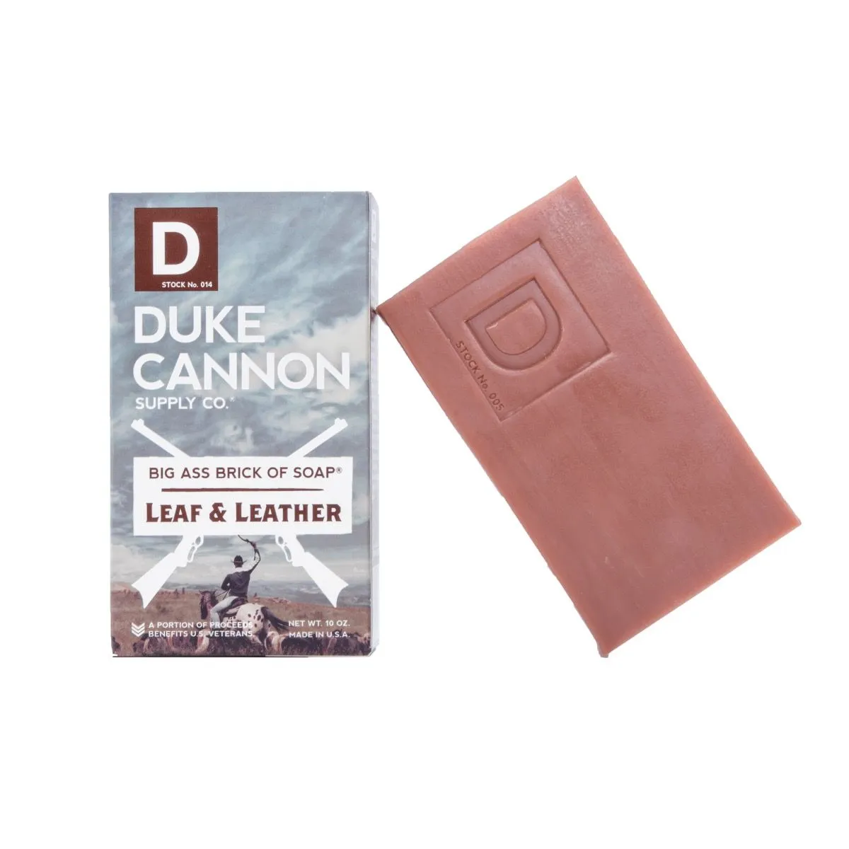 Duke Cannon - Big Ass Brick of Soap - Leaf and Leather