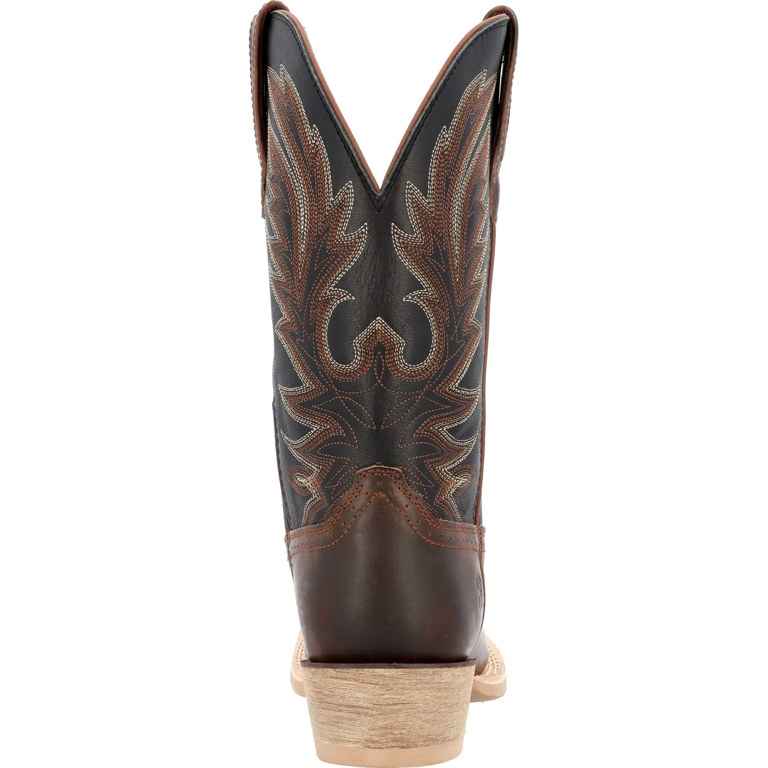 Durango Mens Rebel Pro Liver Chestnut/Midnight Leather Cowboy Boots